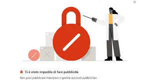 Account Pubblicitario Disabilitato Facebook